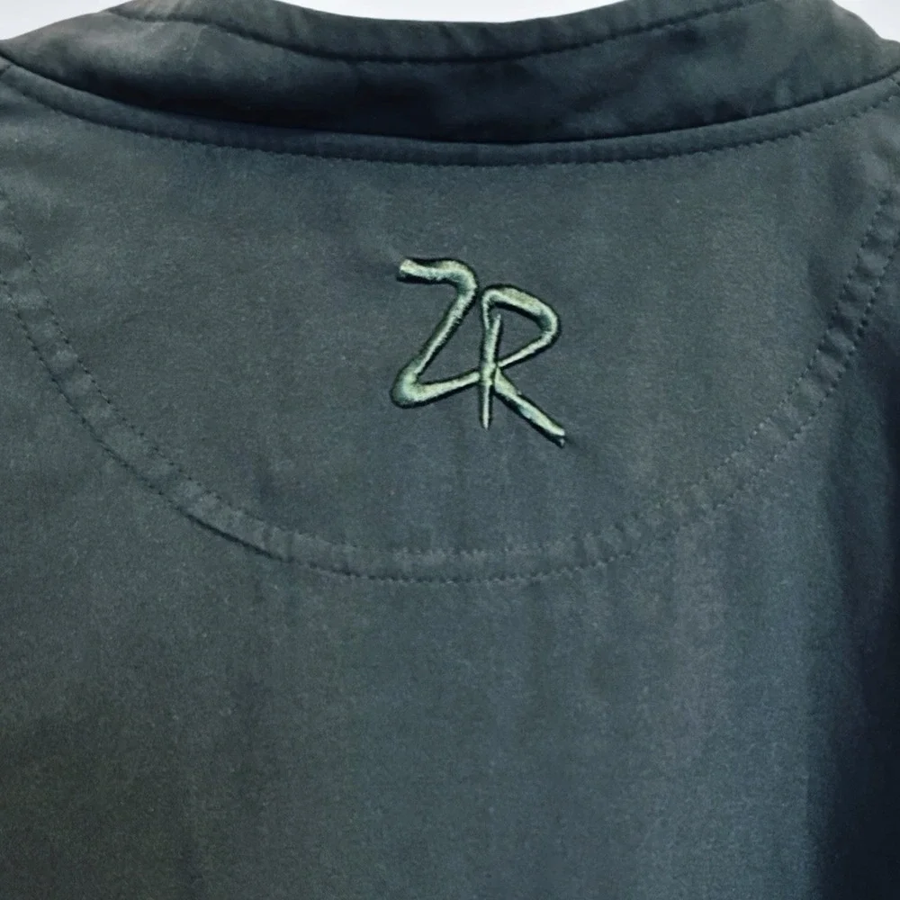 Zero Restriction Golf Pullover Windbreaker Mens Large Green Windshirt Aronimink‎